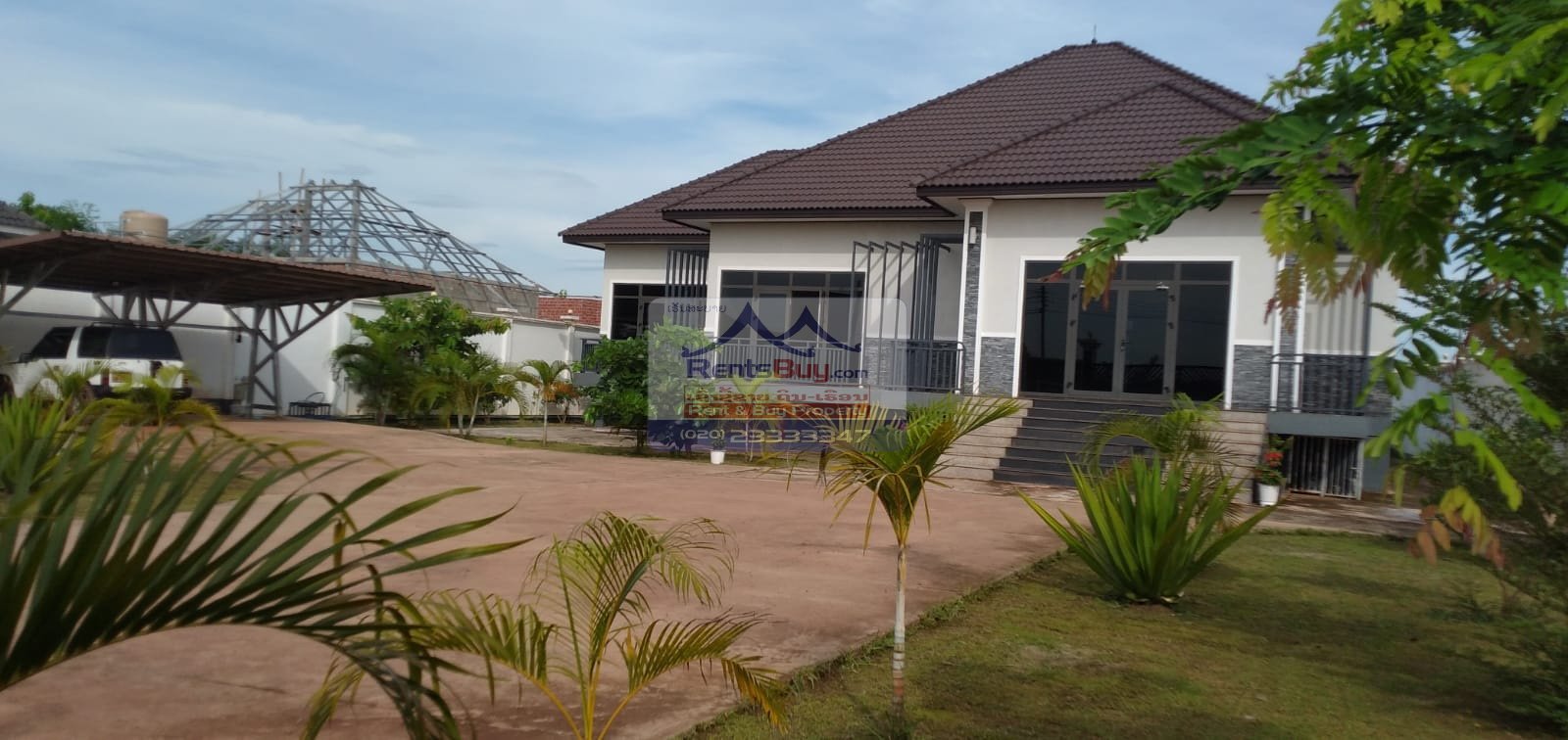 5799 – The exceptional house, Nestled near Vientiane Gain Glory International School and various restaurants.