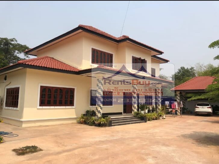 5797 – The magnificent house, situated near Vientiane KM6 Golf Club and Golf Garden Lakekview.