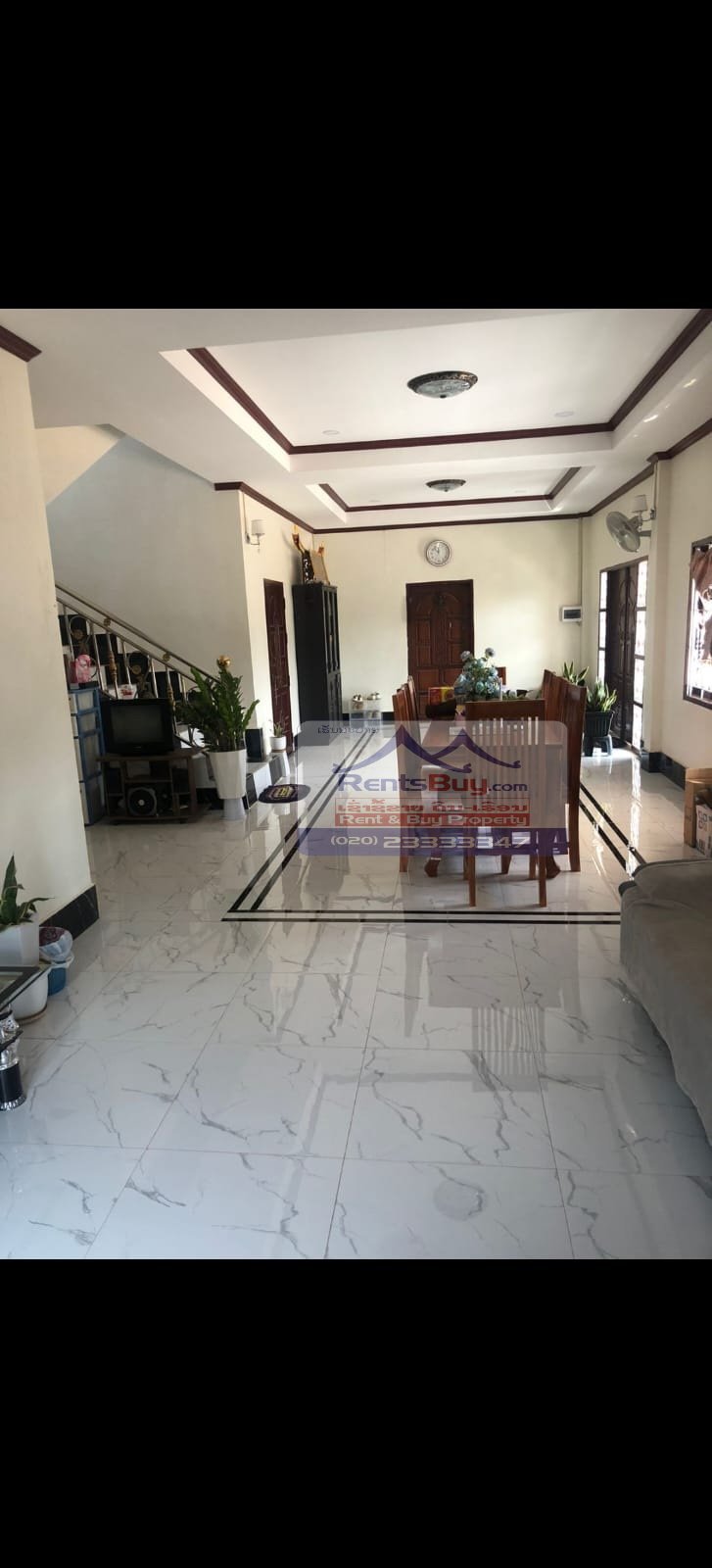 5797 – The magnificent house, situated near Vientiane KM6 Golf Club and Golf Garden Lakekview.