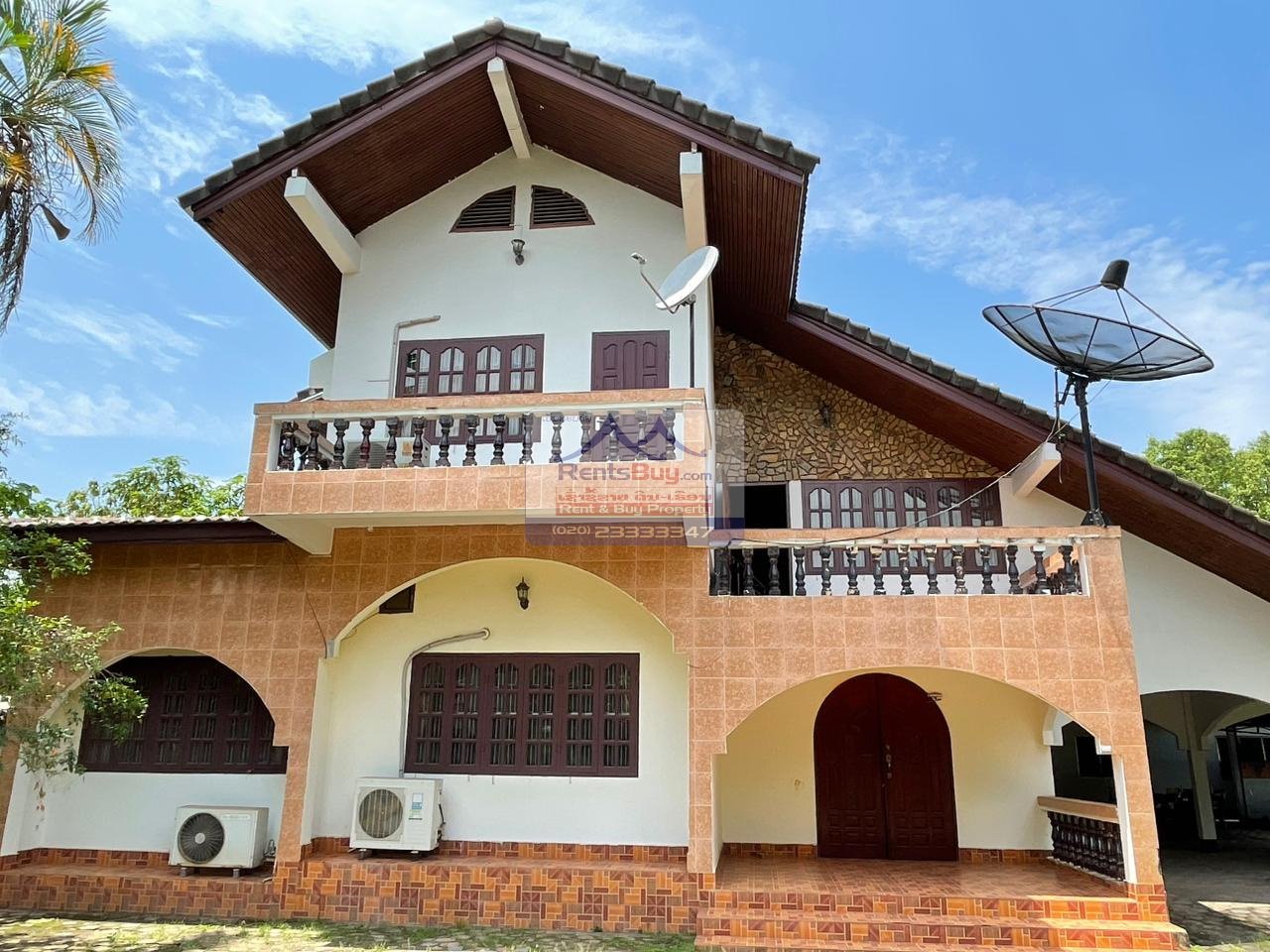 HouseForRent&Sale_WatNak30 1042 – The magnificent house for rent or for sale, located in Diplomatic area within close proximity to several popular international schools.