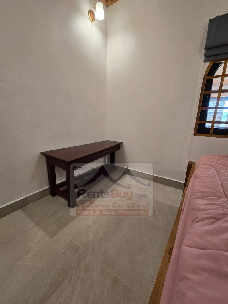 houseforrent13 5891 – The cozy retreat house for rent, located between the Southern Bus Station and the National University of Laos (Dongdok)