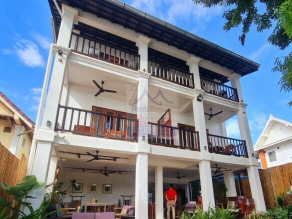 6139-Stunning Boutique Hotel for Sale in UNESCO Heritage Luang Prabang
