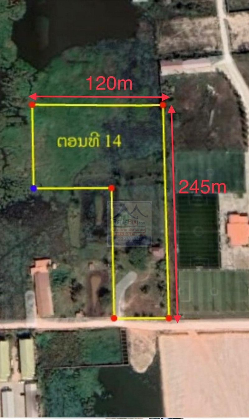 landforsaleincitycenter05 6174-Vacant Land in Prime Location for Sale in Sisattanak District