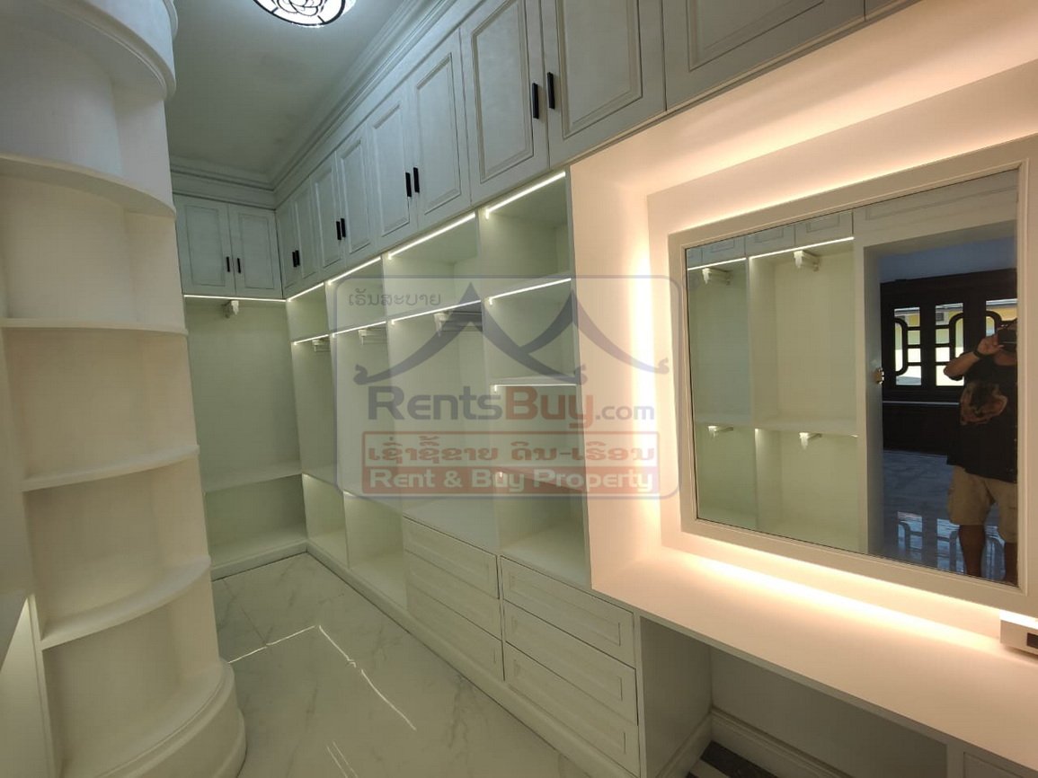 houseforrent07 6286-Discover the epitome of luxury living in this magnificent rental house, nestled within the enchanting landscapes of Xaysetha district.