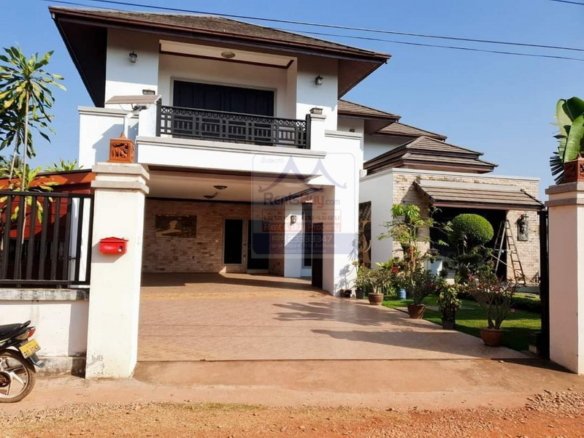 6292-This elegant two-story villa, nestled in a prime location near Hospital 103 and the special economic zone, offers the perfect blend of comfort, convenience, and style.