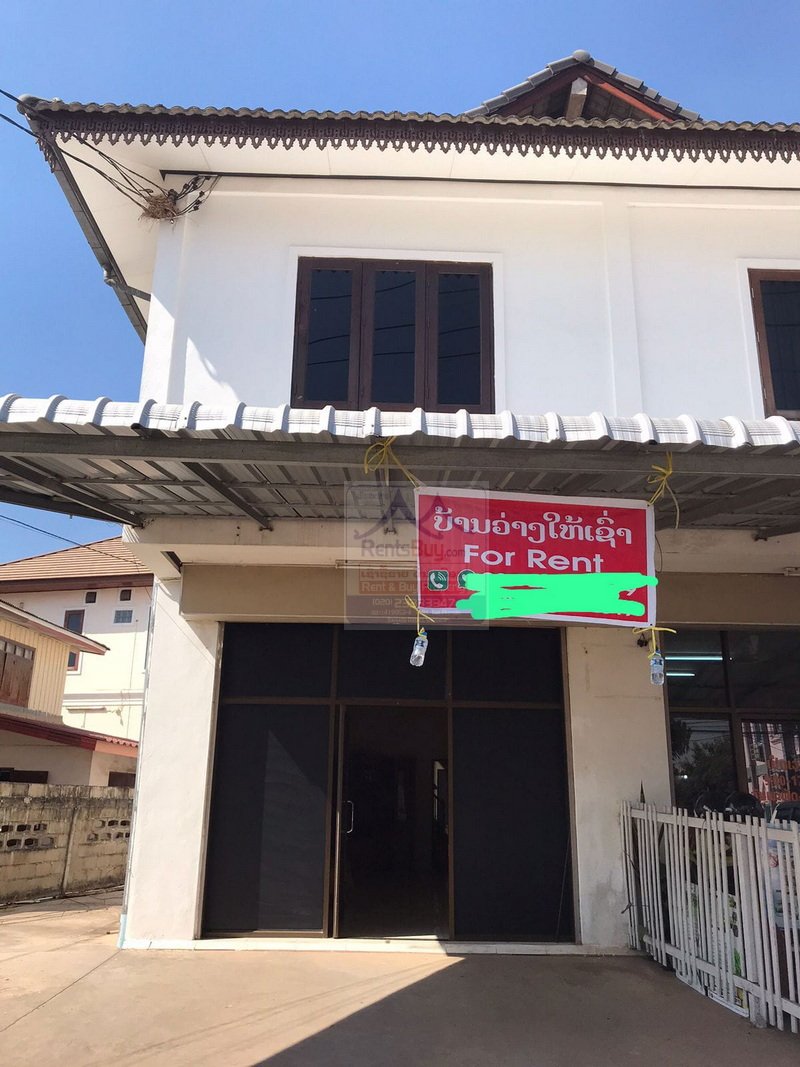 shophouseforrentatPhonthan01 6344-Shophouse for Rent Near Diplomatic Area, Vientiane
