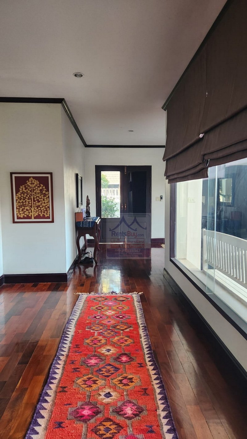 houseforrentinchomphet04 6366-Charming Two-Storey House for Rent in Chomphet, Sisattanak District