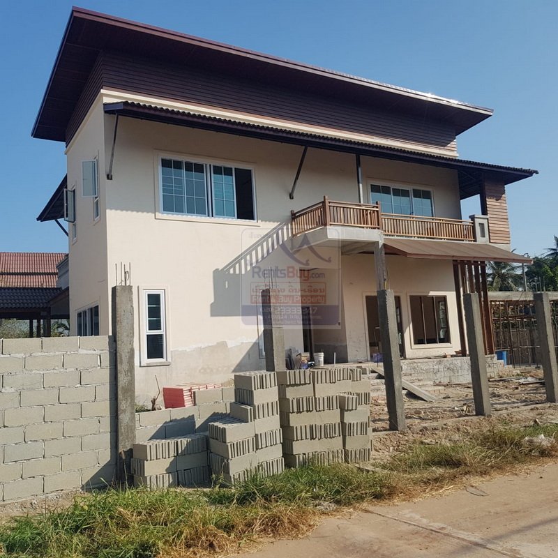 newbuilsthouseforrentnearsuanmone03 6348-Newly constructed house, nestled near the vibrant Suanmone local fresh market, offers a luxurious and convenient lifestyle