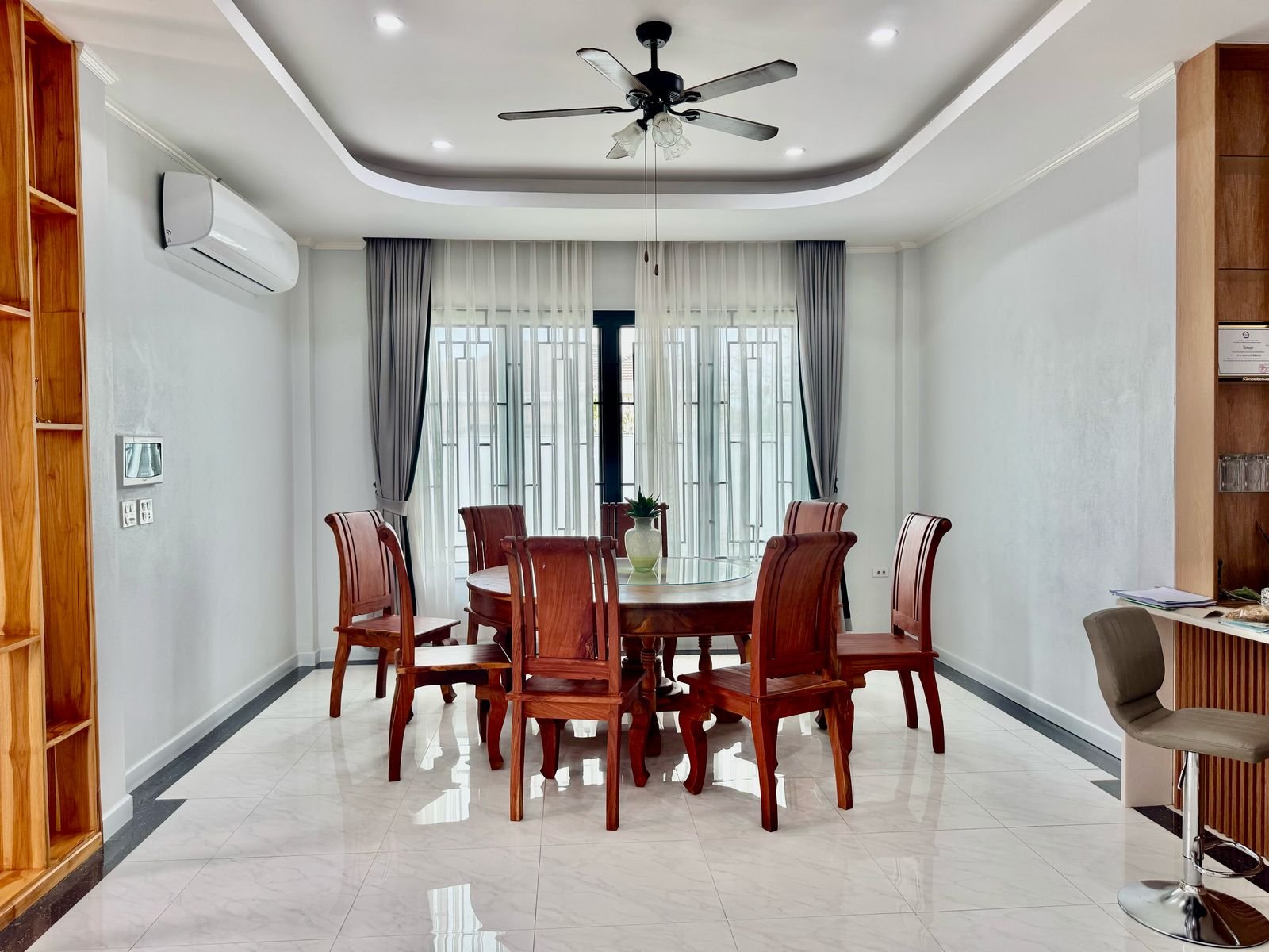 6391-Stylish 4-Bedroom House for Rent in Nonghai – Close to Kiettisack International School (KIS), Vientiane