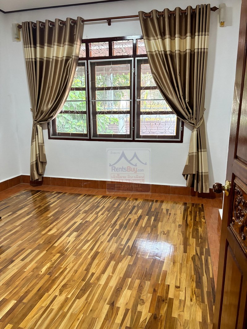 hosueforrentinsaphanthongneau10 6394-Fully Furnished 3-Bedroom Villa for Rent near ITECC Mall