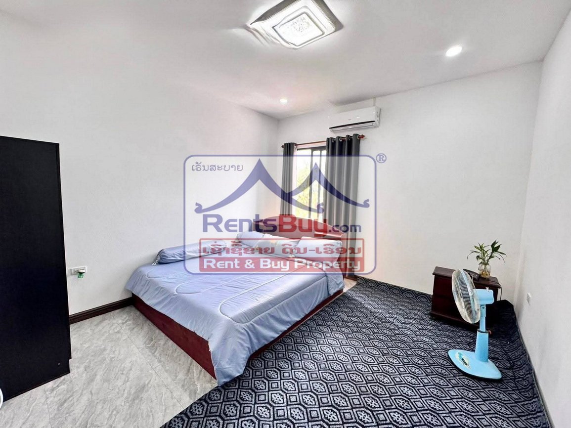 6379-Luxurious Newly Built Modern House for Rent Near the ITECC and Thatluang Special Economic Zone