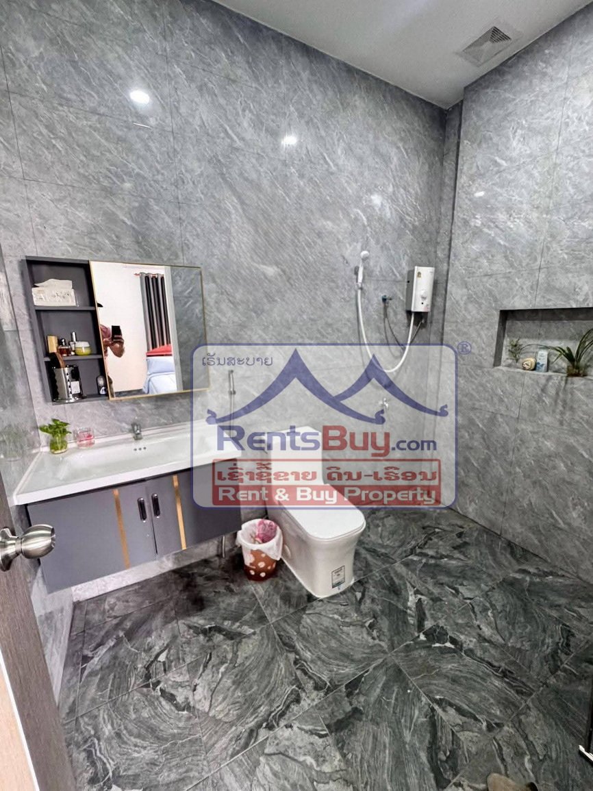 6379-Luxurious Newly Built Modern House for Rent Near the ITECC and Thatluang Special Economic Zone