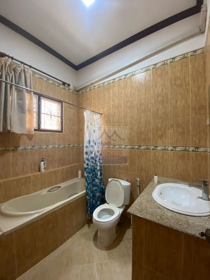 6406-Charming 3-Bedroom Villa for Rent Near UNICEF and Embassy of Australian Vientiane