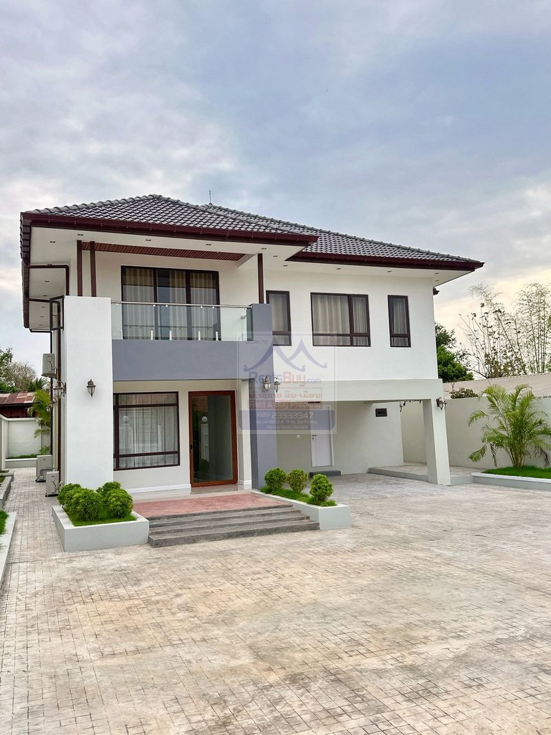 houseforrentinusembassy05 6401-Spacious 4-Bedroom House for Rent or Sale in Prime Vientiane Location