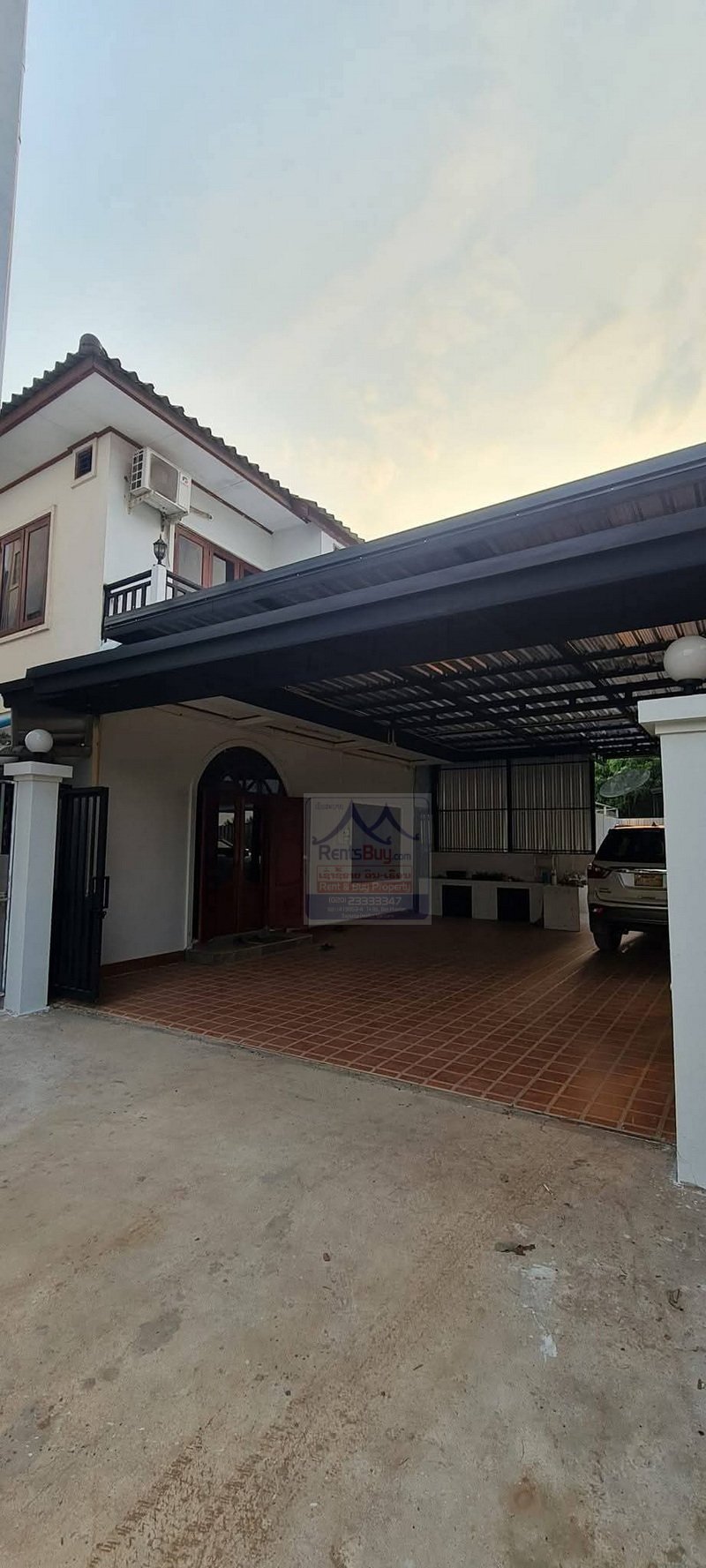 Houserent05 6427-For Rent: Spacious 2-Story House in Nong Duang Market Area.