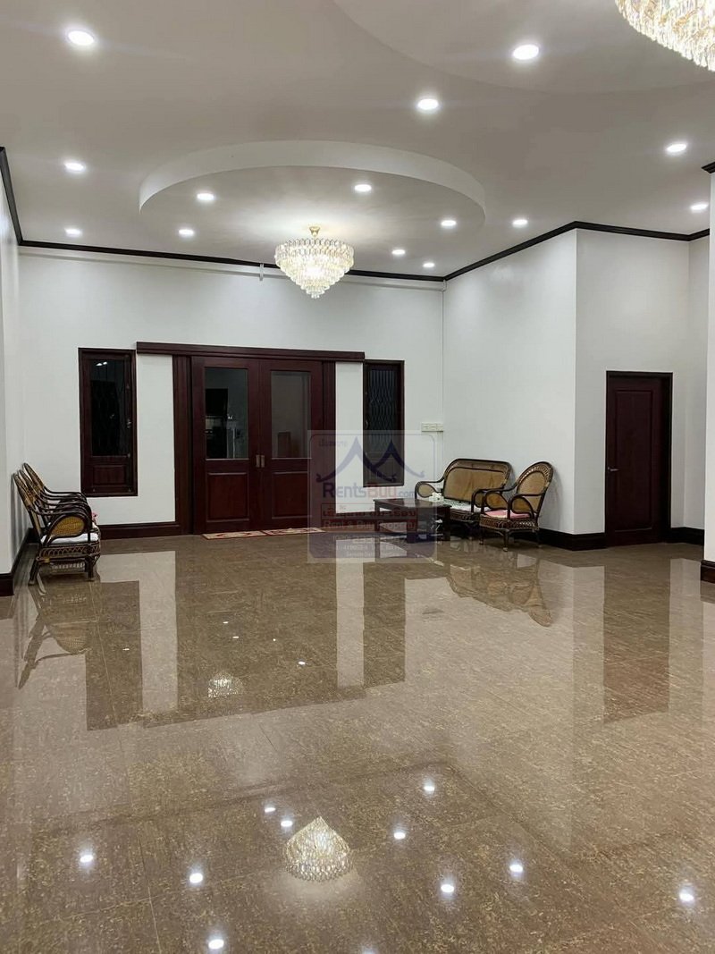 Houserent06 6428- Prime Location: Spacious House for Rent Close to Saysettha Hospital