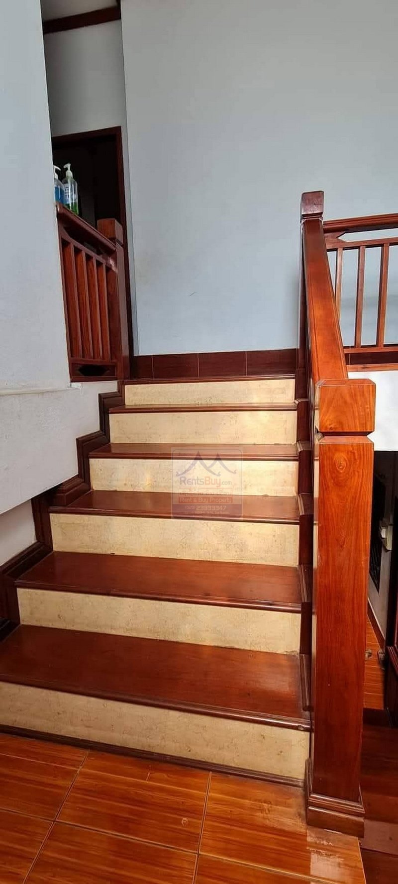 Houserent08 6427-For Rent: Spacious 2-Story House in Nong Duang Market Area.