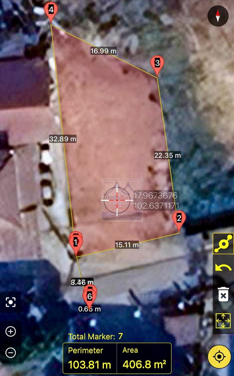 Landsale03 6436-Rare Find: Building Land in Sisangvone near Key Landmarks