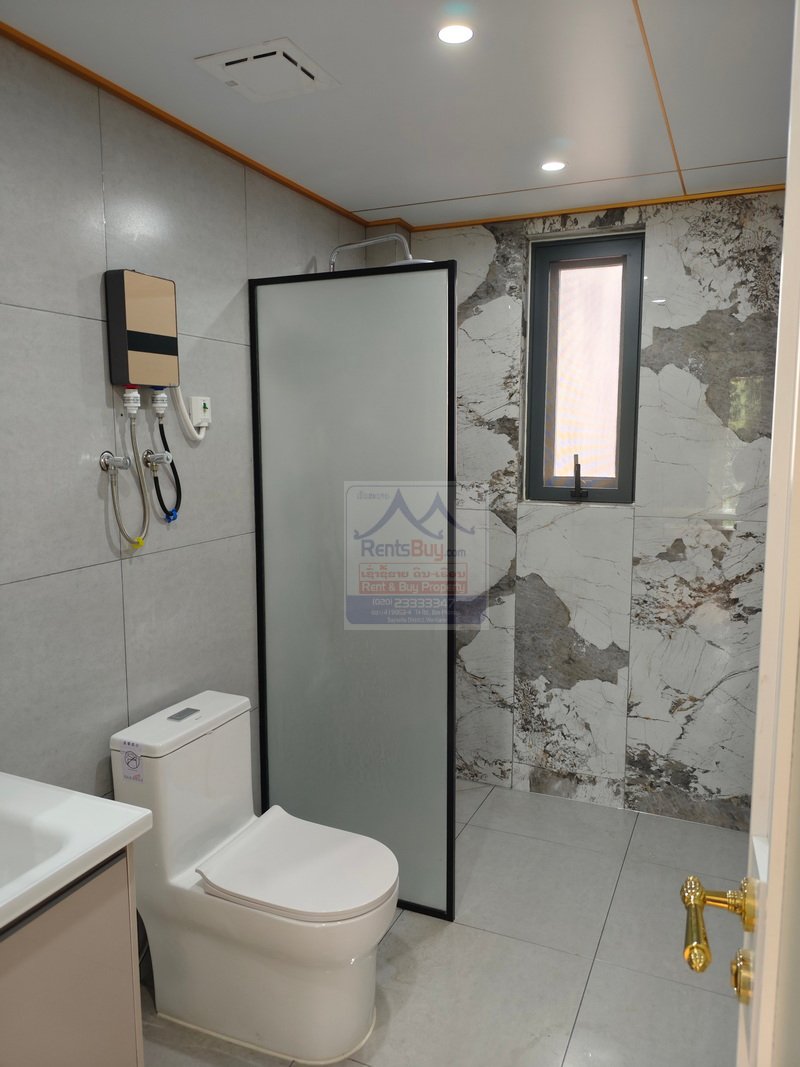6449-Presenting a brand new, fully furnished house for sale with land, perfectly situated in a prime Vientiane location.