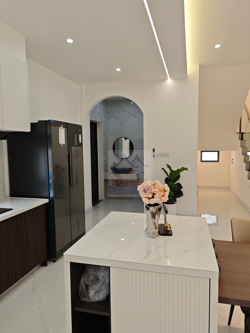 6449-Presenting a brand new, fully furnished house for sale with land, perfectly situated in a prime Vientiane location.
