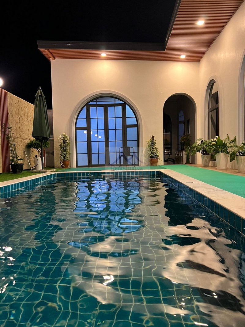 CompoundHouseRent14 6480-Discover Your Vientiane Private Pool: A Fully Equipped Compound House for Rent.