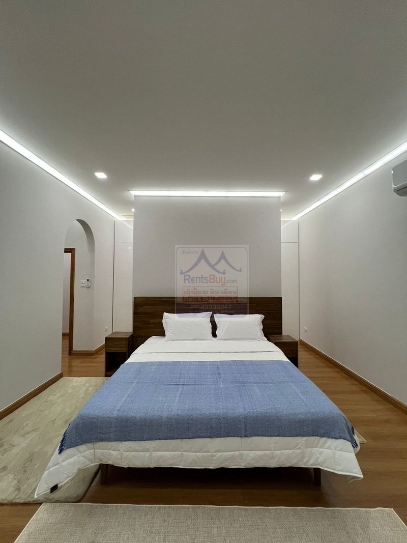 CompoundHouseRent17 6480-Discover Your Vientiane Private Pool: A Fully Equipped Compound House for Rent.