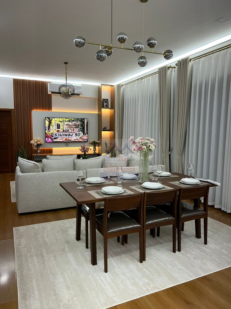 CompoundHouseRent28 6480-Discover Your Vientiane Private Pool: A Fully Equipped Compound House for Rent.