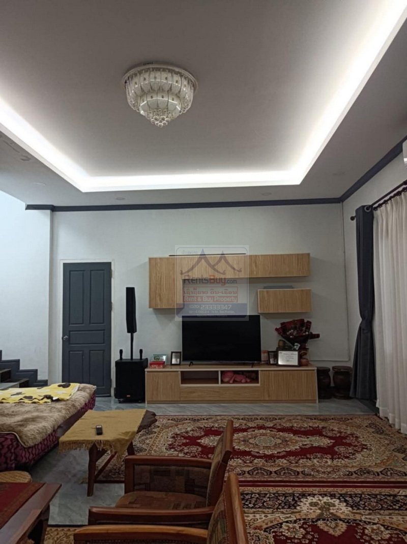 Houserent02 6494-Brand New House for Rent in Vientiane: Your Ideal Home Awaits