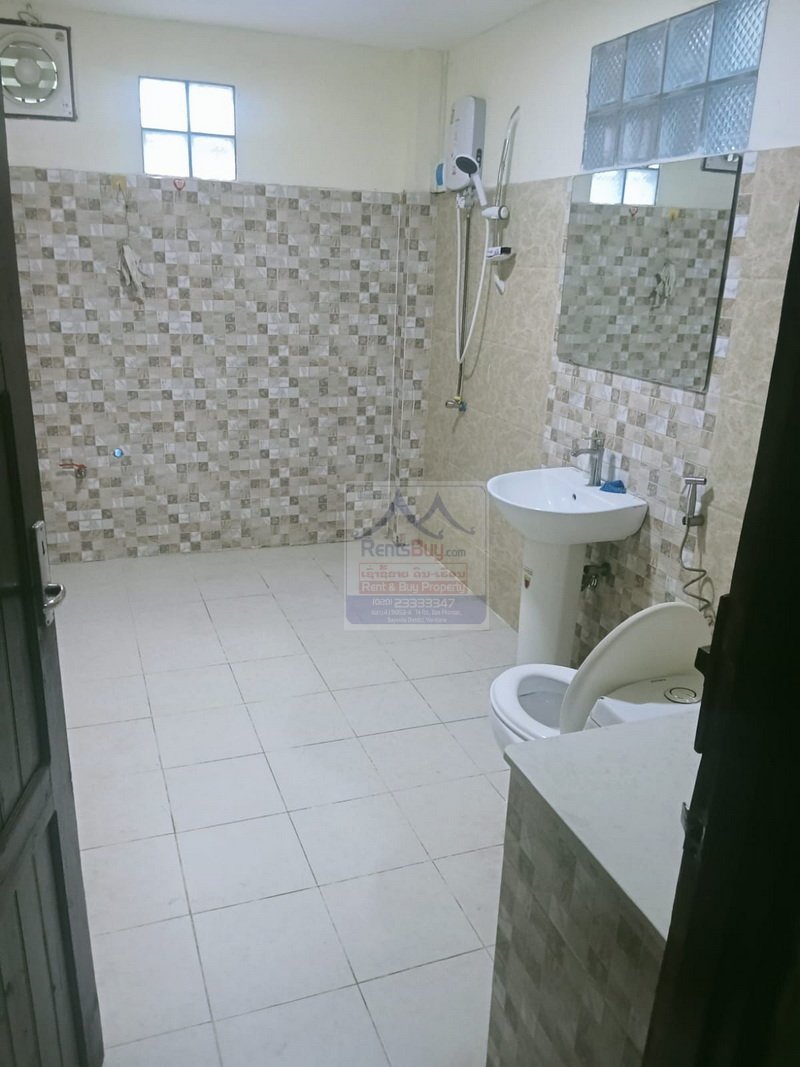 Houserent02 6497-Your Vientiane Dream Home for Rent: Spacious & Furnished in Vibrant Nongduang Market Zone.