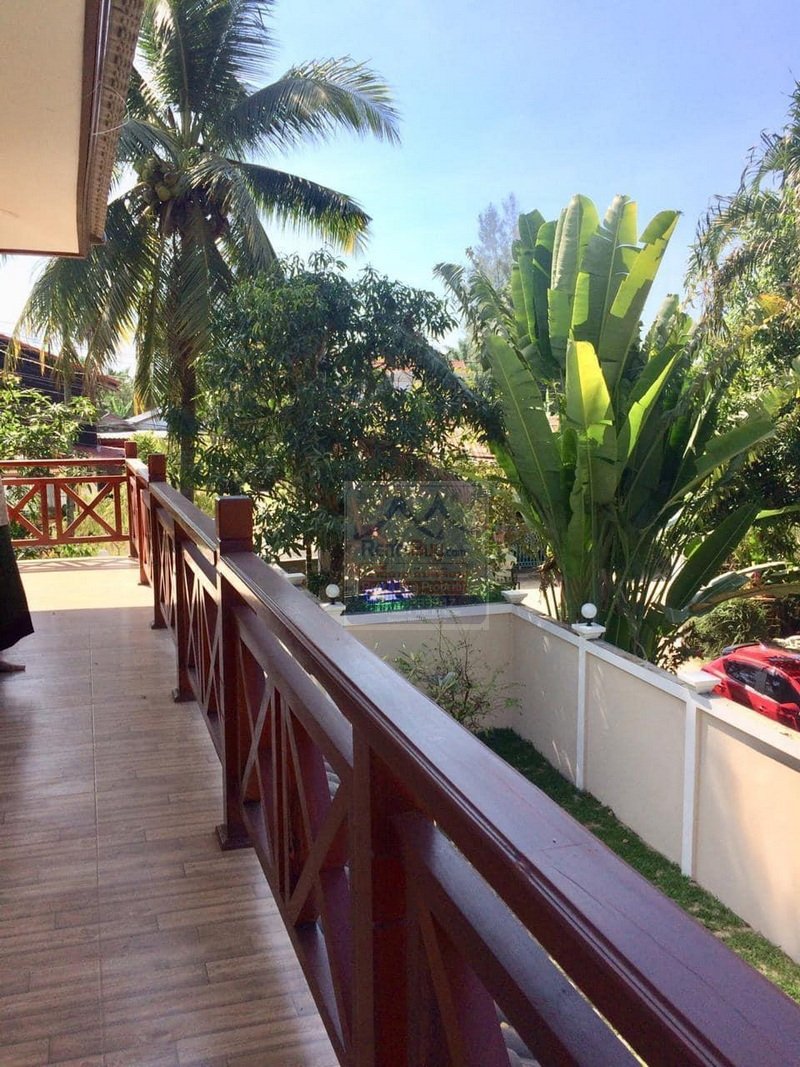 Houserent06 6495-Sophisticated Lao Home Near Chinese Embassy: Fully Furnished for Rent.