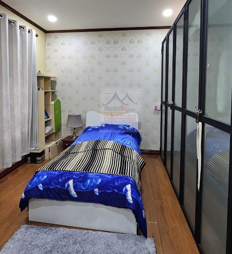 6481-Prime 3-Story Property Rental: Ideal for Business, Living, or Hospitality in Vientiane Capital.