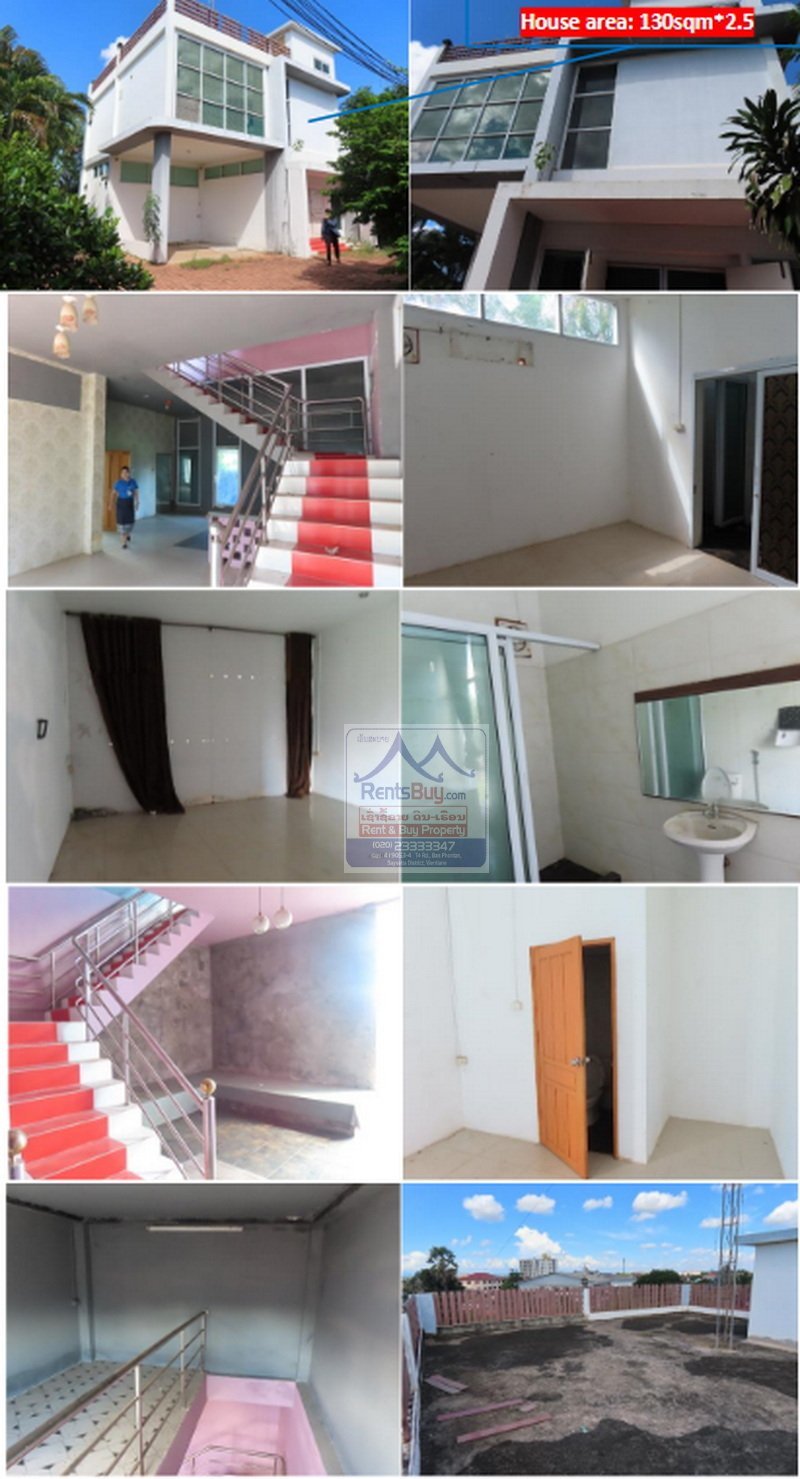 LandHousesale05 6474-Exceptional Property for Sale Near Immigration Department, Sikhottabong District, Vientiane Capital.