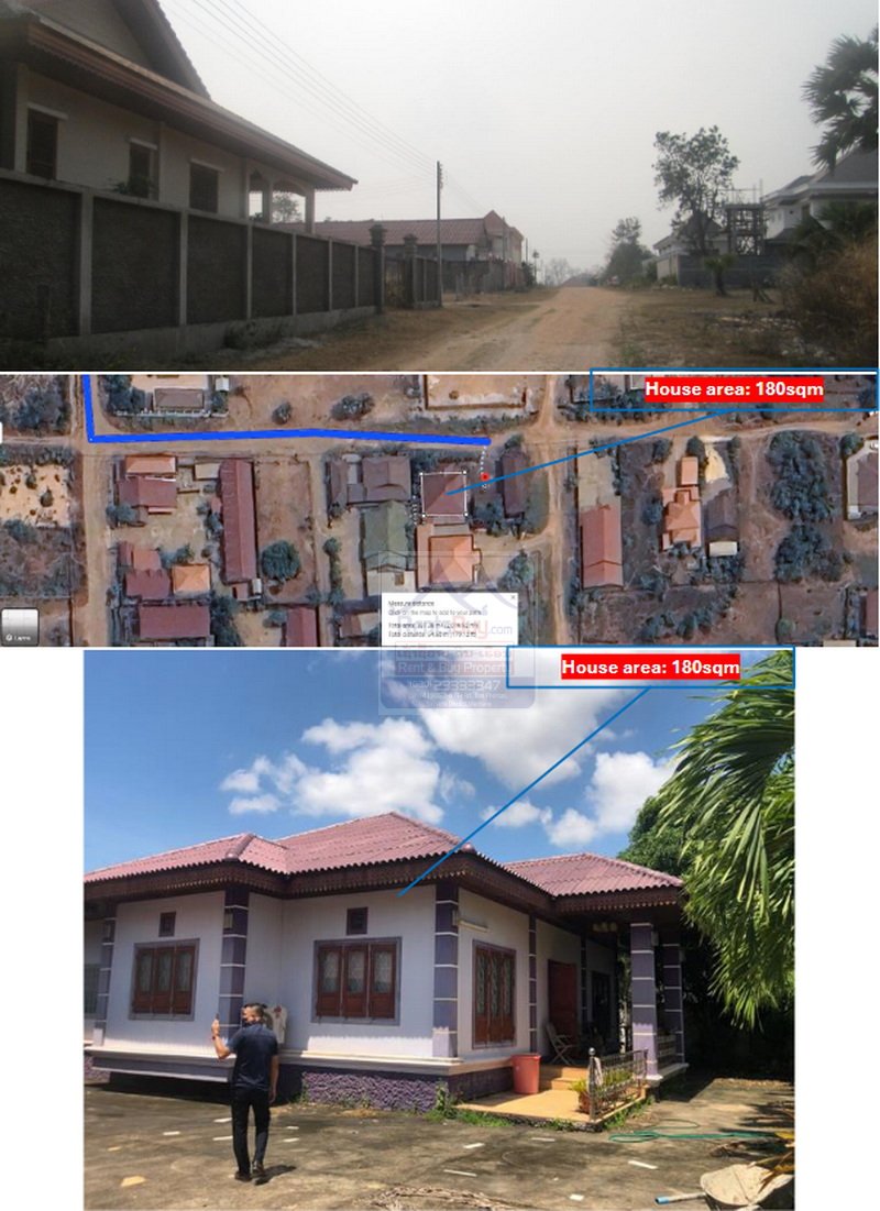 LandSale03 6502-Unlock Savannakhet’s Growth: Strategic Investment Opportunity Near Sanarmxay Market.