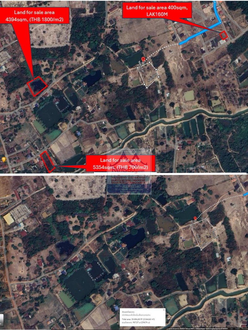 LandSale04 6484-Prime Development Land in Vientiane’s Fast-Growing Thanaleng Logistics Hub.
