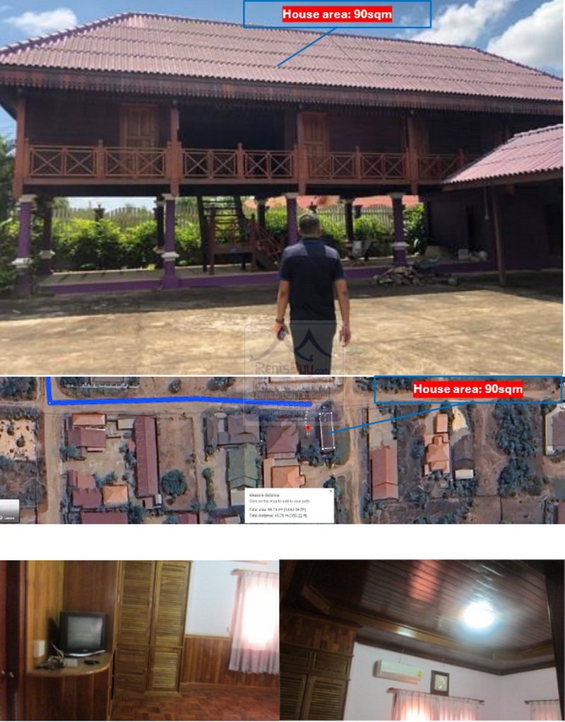 LandSale04 6502-Unlock Savannakhet’s Growth: Strategic Investment Opportunity Near Sanarmxay Market.
