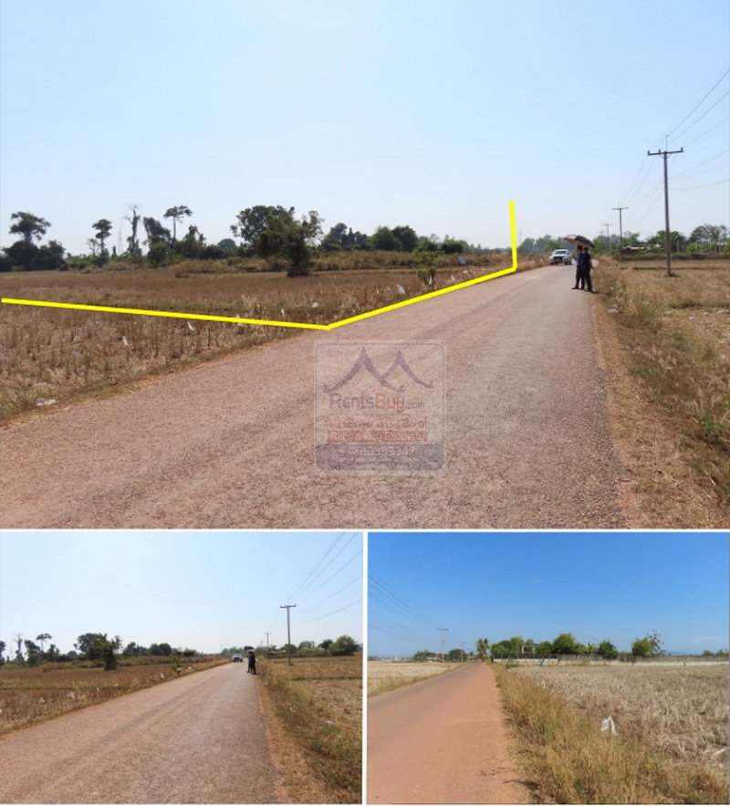 6476-Opportunity Knocks: Prime 2,891m² Land in Growing Phonhong District.