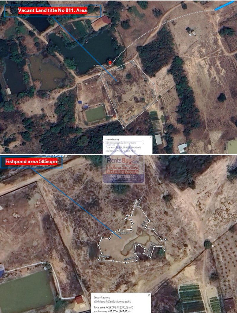 LandSale05 6484-Prime Development Land in Vientiane’s Fast-Growing Thanaleng Logistics Hub.