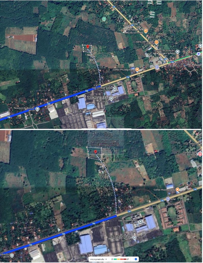 Landsale03 6475- Grand Opportunity: Strategic Agricultural Land for Sale in Champasak Province.