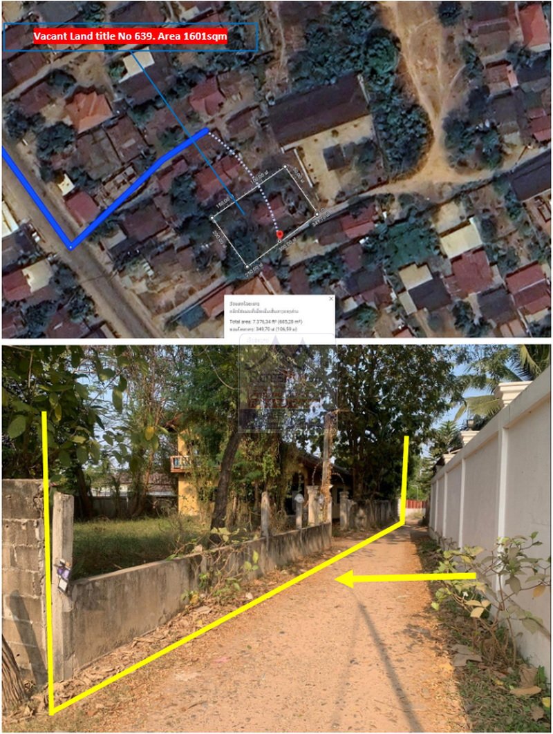 landsale05 6500-Unlock Sale Future Wealth: Strategic Land Investment in Vientiane’s Growing Hatsayfong District.