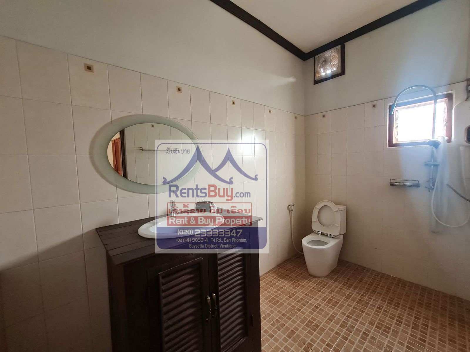 6539-Modern 4 Bedroom Home for Rent in Prime Vientiane Location  Near Wattay Airport