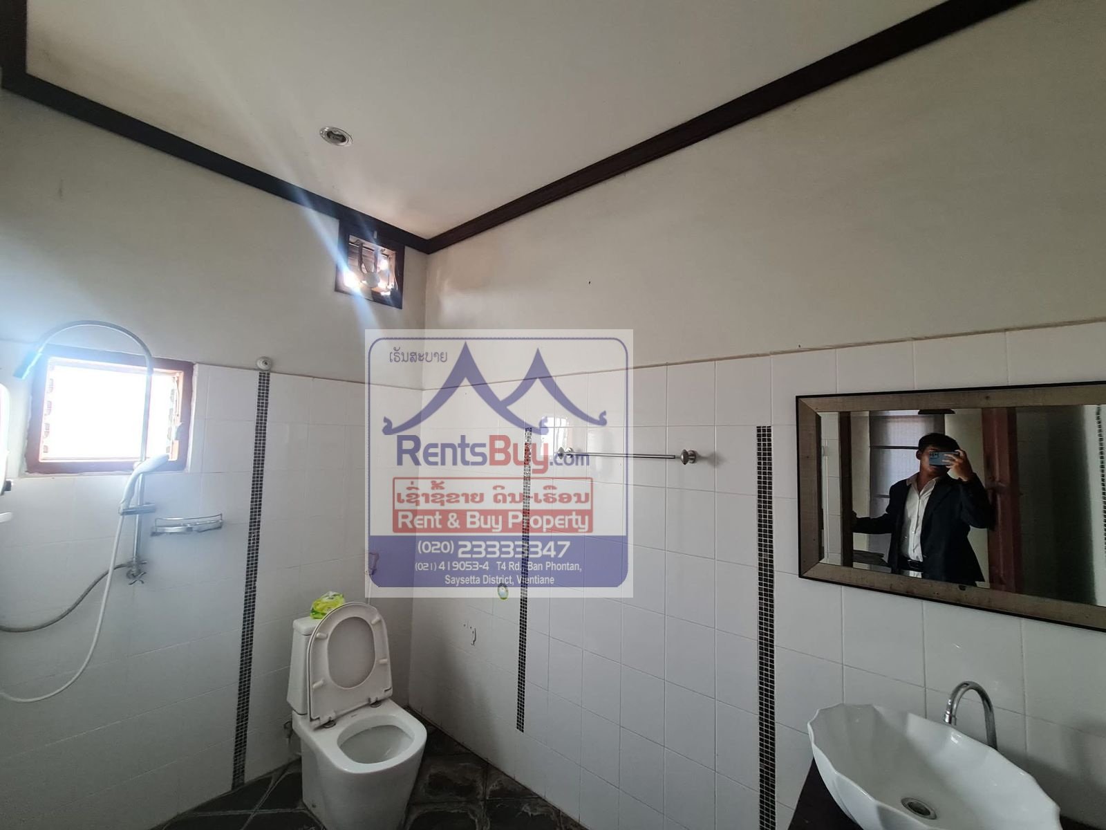 6539-Modern 4 Bedroom Home for Rent in Prime Vientiane Location  Near Wattay Airport