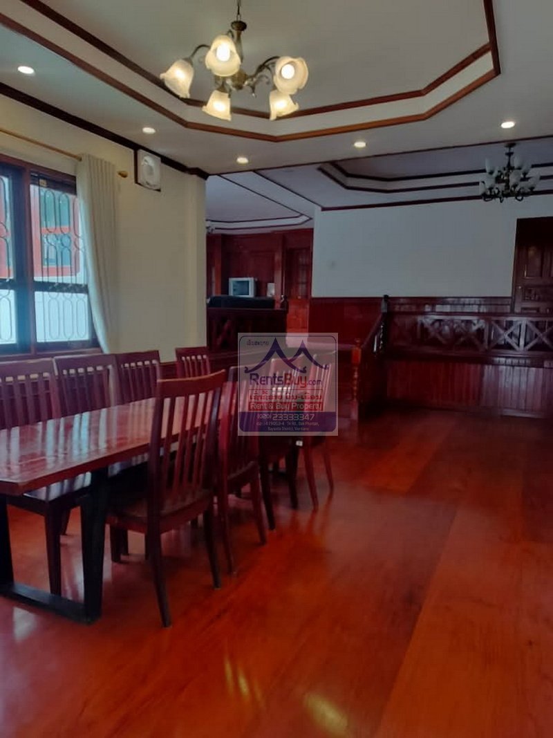houserent01 6514-Spacious & Pet-Friendly Home for Rent in Prime Vientiane Location Near ITECC Mall.