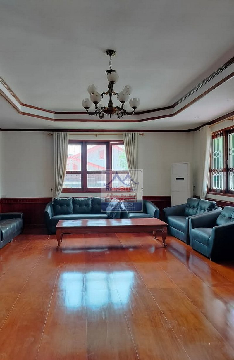 houserent02 6514-Spacious & Pet-Friendly Home for Rent in Prime Vientiane Location Near ITECC Mall.