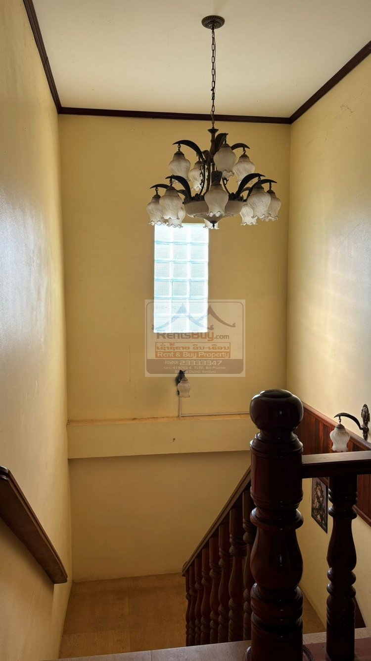 houserent06 6549-Fully Furnished Home for Rent Near That Luang Move-In Ready Comfort in Xaysettha District