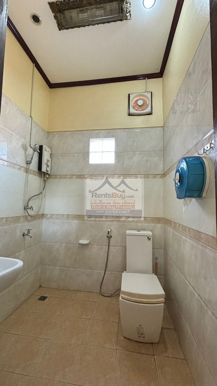 houserent09 6549-Fully Furnished Home for Rent Near That Luang Move-In Ready Comfort in Xaysettha District