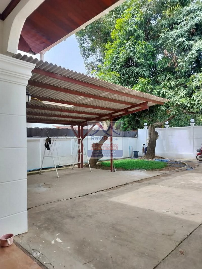 houserent11 6514-Spacious & Pet-Friendly Home for Rent in Prime Vientiane Location Near ITECC Mall.