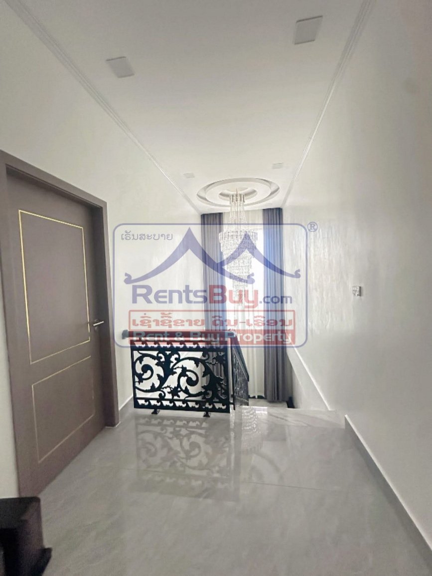houseforrent11 6589-Modern 5-Bedroom Luxury Home in Prestigious Chanthabouly District