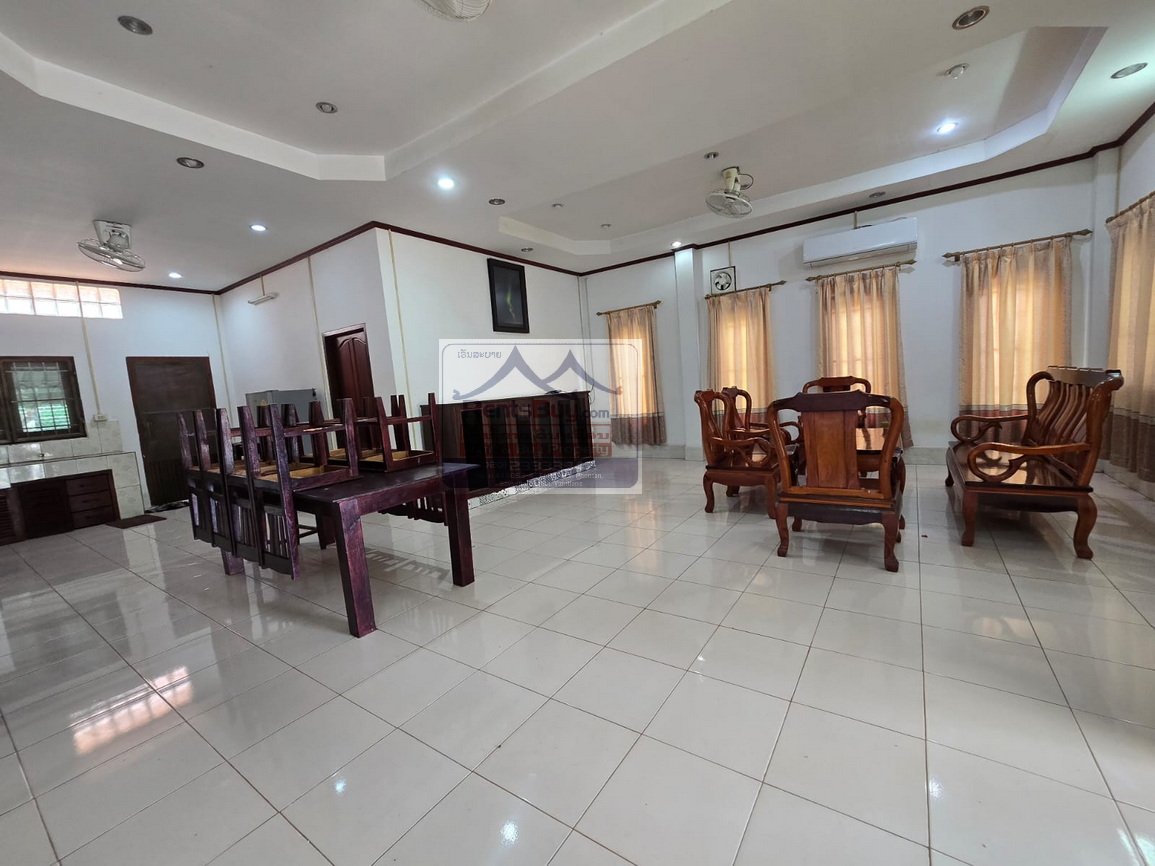 6572-Fully Furnished Villa in Prime Vientiane Location – Near WFP Laos & Kasemrad Hospital