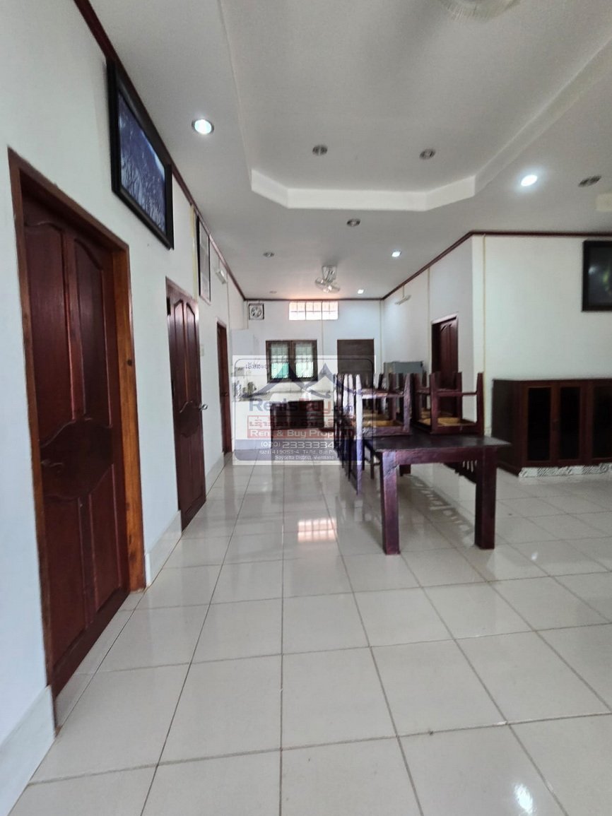 6572-Fully Furnished Villa in Prime Vientiane Location – Near WFP Laos & Kasemrad Hospital