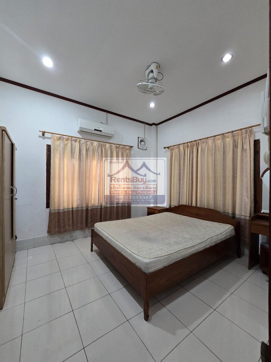 6572-Fully Furnished Villa in Prime Vientiane Location – Near WFP Laos & Kasemrad Hospital
